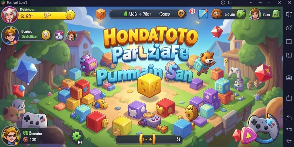 Tangkapan layar gameplay HONDATOTO dengan teka-teki yang menantang.