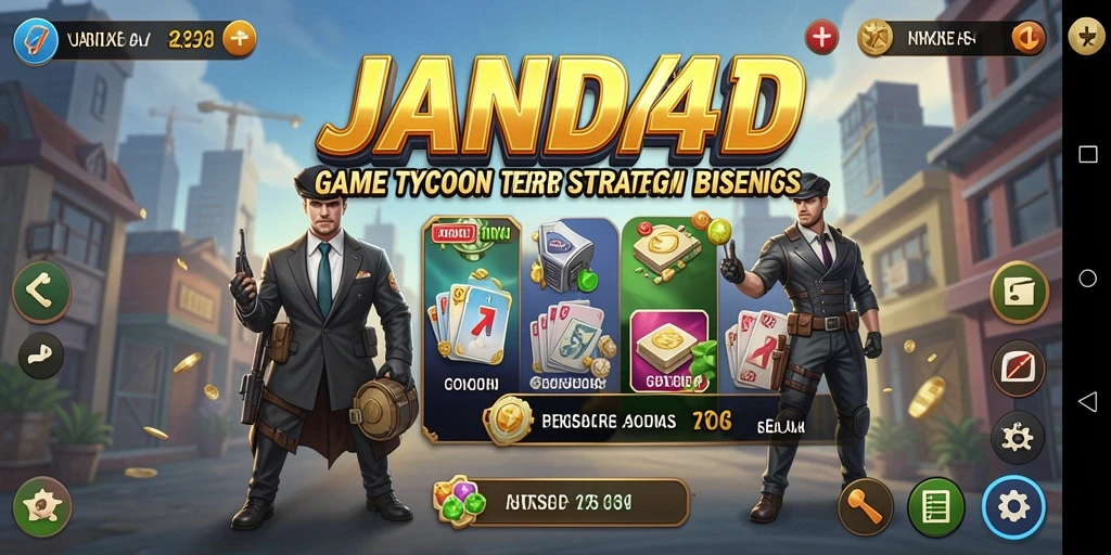 Tampilan gameplay JANDA4D dengan visual yang menawan.