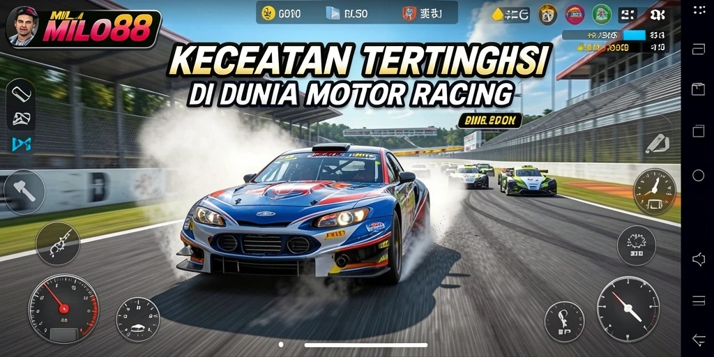 Tampilan gameplay MILO88 yang menegangkan dan penuh adrenalin.