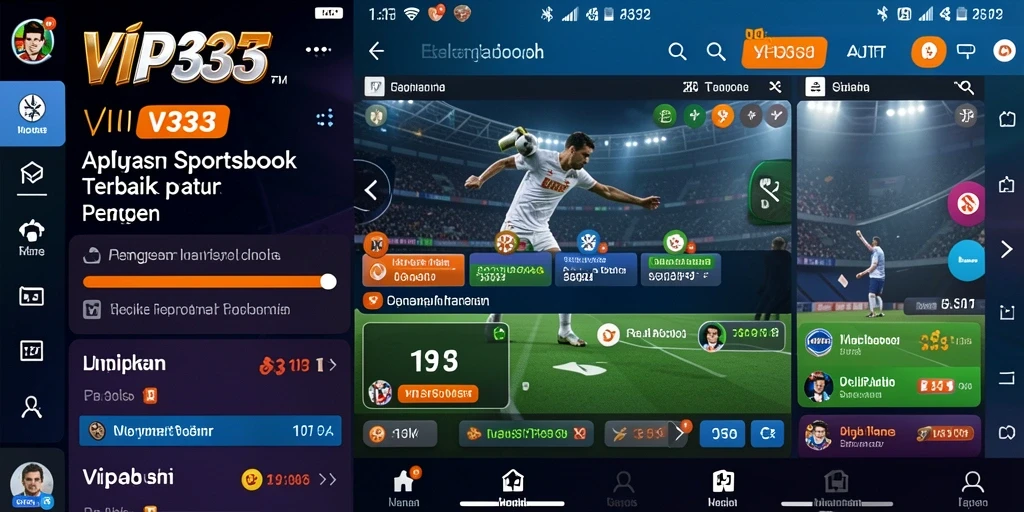 Tampilan gameplay taruhan yang menegangkan di VIP333.