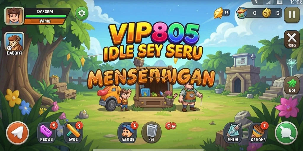 Gambaran gameplay menarik dalam <strong>VIP805</strong>, tunjukkan bagaimana Anda membangun kerajaan.